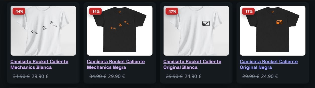 Tienda Rocket Caliente